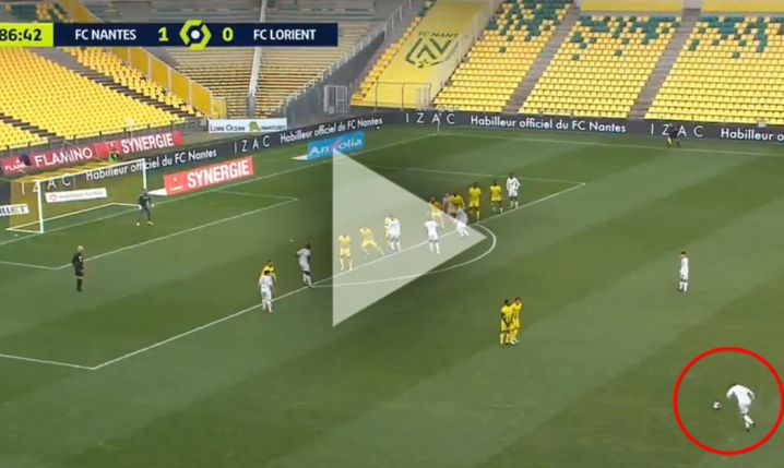 NIEPRAWDOPODBNY gol z wolnego w Ligue 1! To trzeba zobaczyć...  [VIDEO]